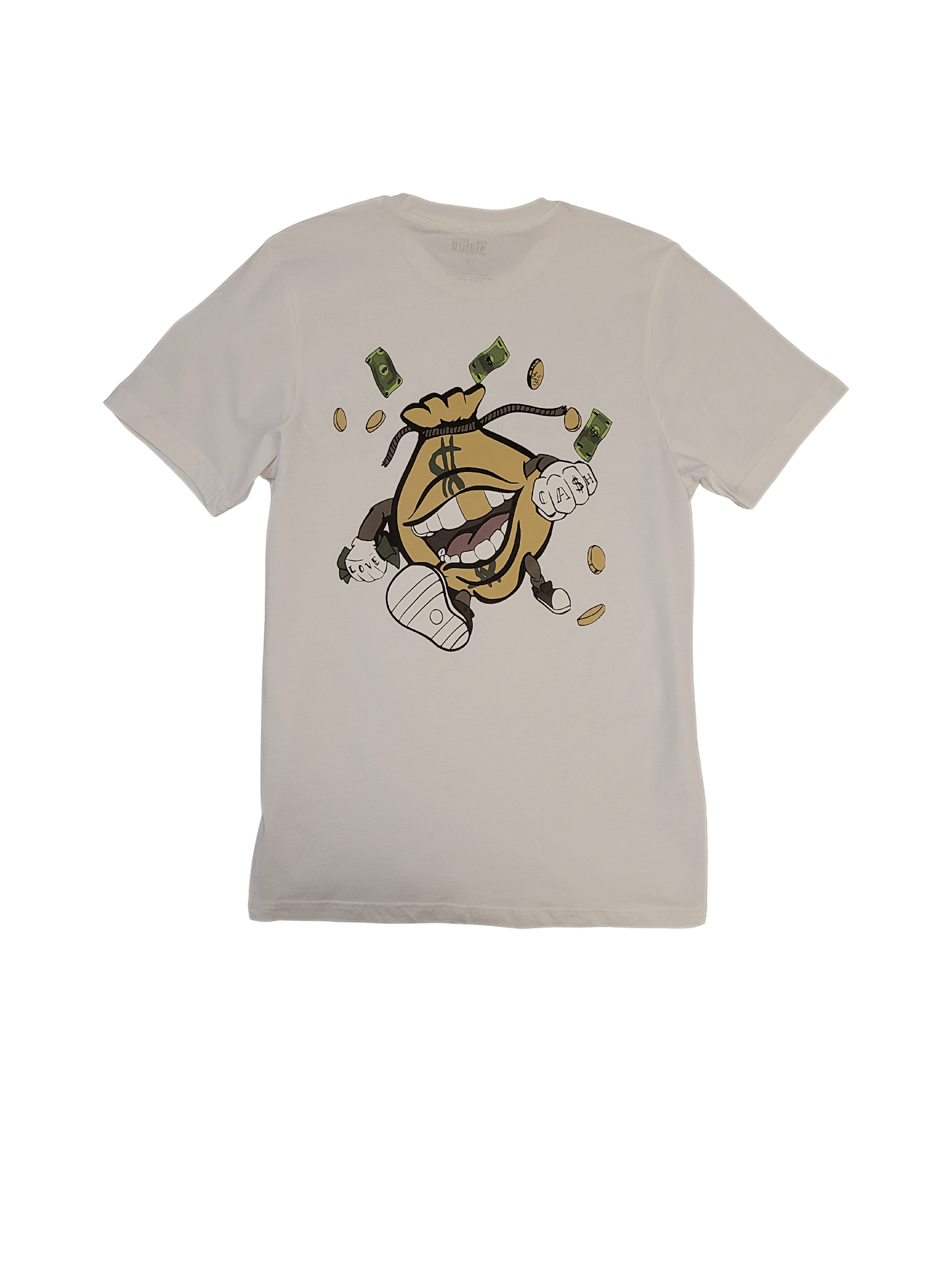 Ballin with Money Bag Short Sleeve T-Shirt